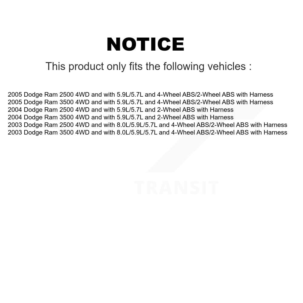 Mpulse - SEN-2ABS0345 - Front ABS Wheel Speed Sensor image 2