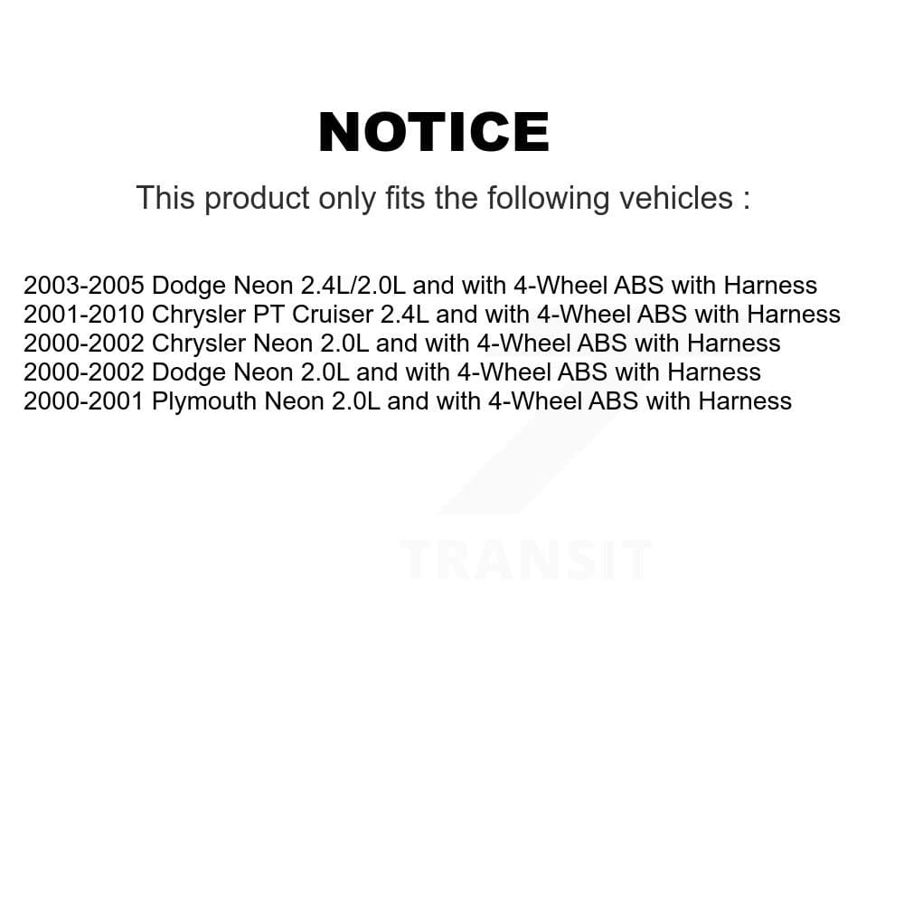 Mpulse - SEN-2ABS0418 - Front Left ABS Wheel Speed Sensor image 2