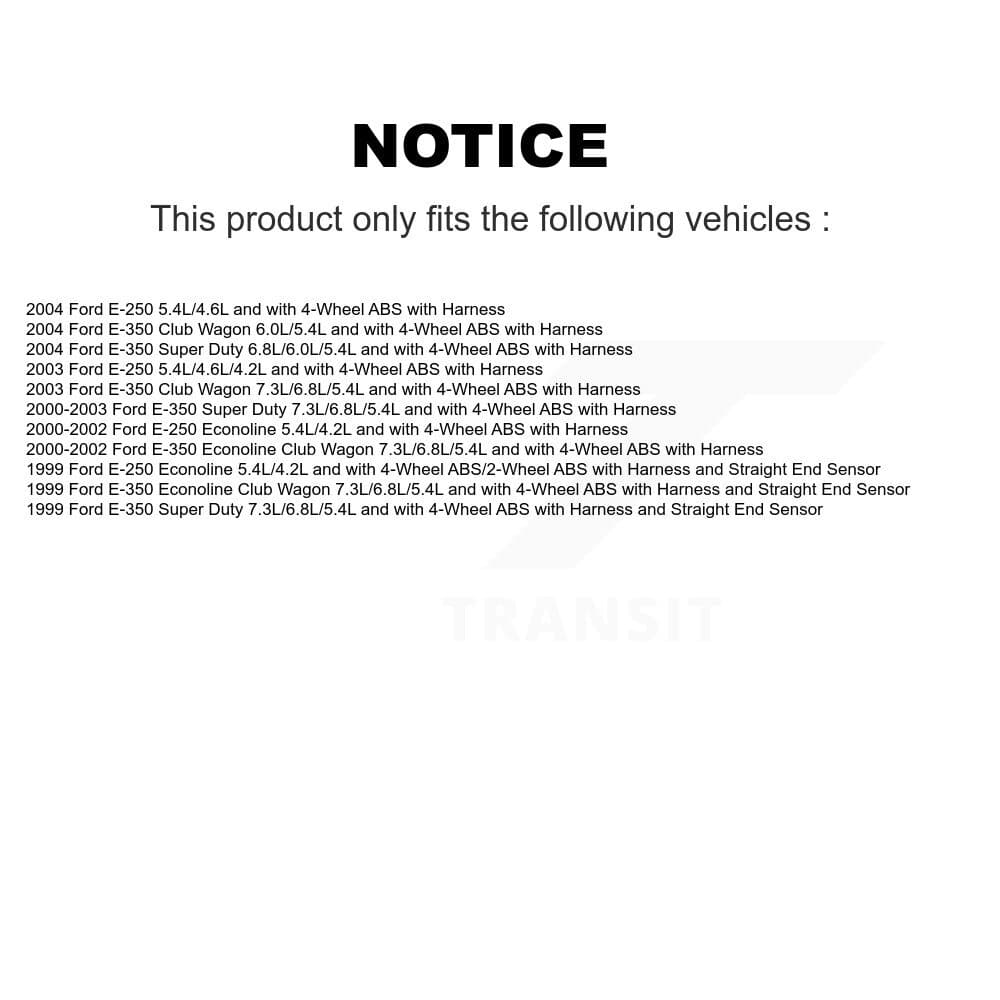 Mpulse - SEN-2ABS0445 - Front Right ABS Wheel Speed Sensor image 2