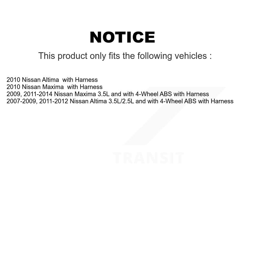 Mpulse - SEN-2ABS0458 - Front ABS Wheel Speed Sensor image 2