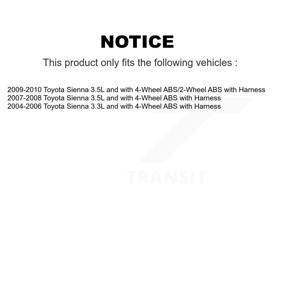 Mpulse - SEN-2ABS0476 - Front Right ABS Wheel Speed Sensor image 2