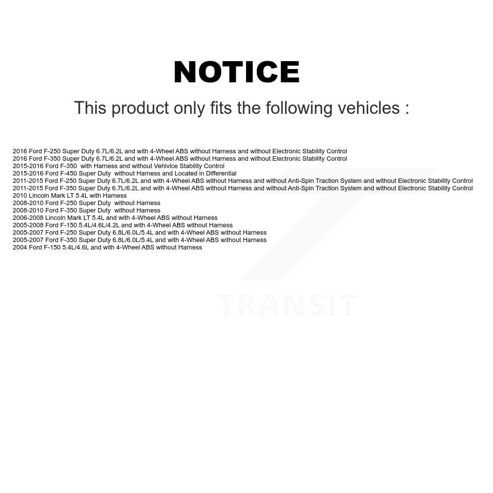 Mpulse - SEN-2ABS0486 - Rear ABS Wheel Speed Sensor image 2