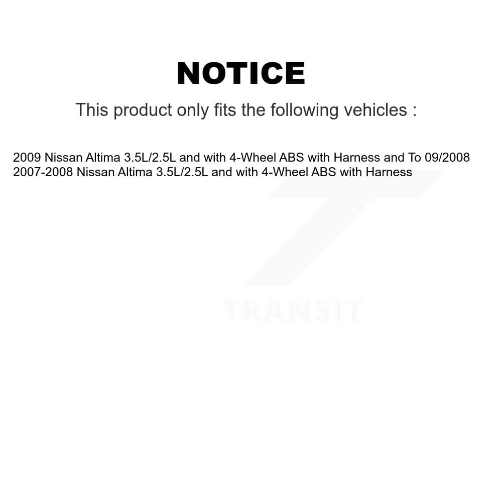 Mpulse - SEN-2ABS0501 - Rear ABS Wheel Speed Sensor image 2