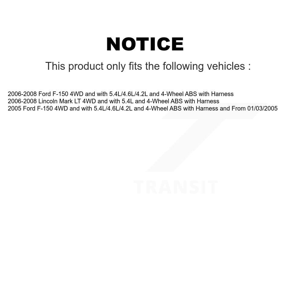 Mpulse - SEN-2ABS0597 - Front ABS Wheel Speed Sensor image 2