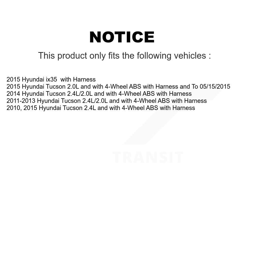 Mpulse - SEN-2ABS0602 - Front Left ABS Wheel Speed Sensor image 2