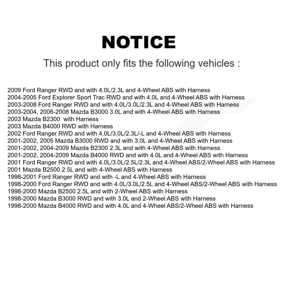 Mpulse - SEN-2ABS0680 - Front Right ABS Wheel Speed Sensor image 2