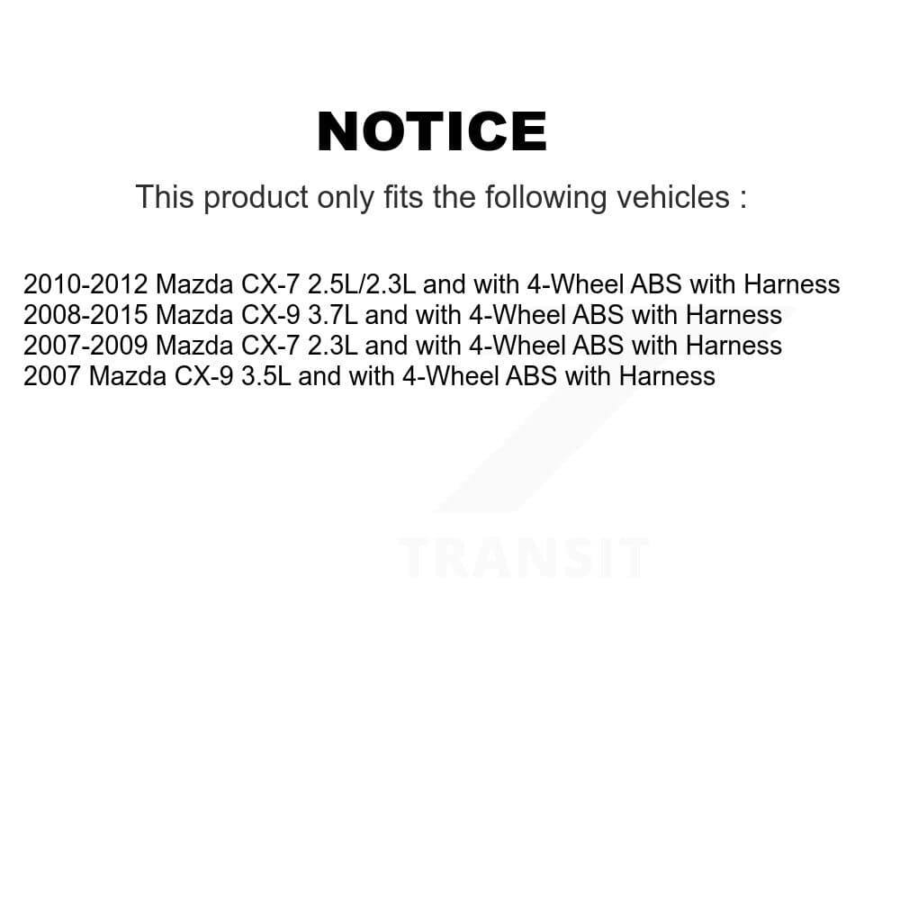 Mpulse - SEN-2ABS0683 - Front Right ABS Wheel Speed Sensor image 2