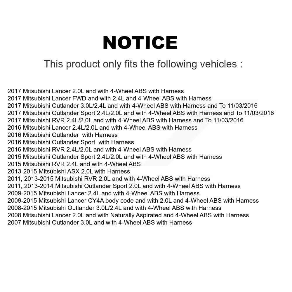Mpulse - SEN-2ABS0709 - Front Left ABS Wheel Speed Sensor image 2
