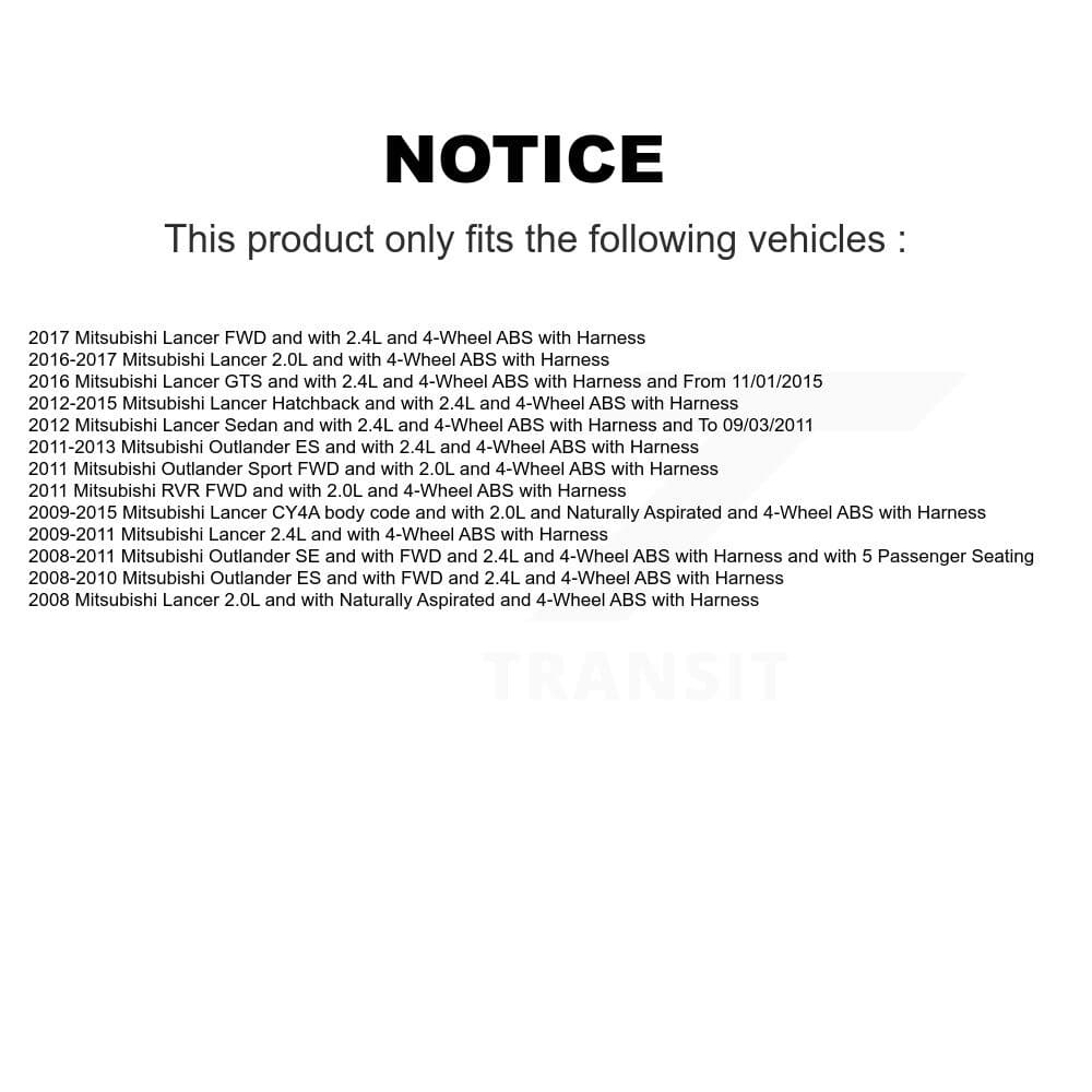 Mpulse - SEN-2ABS0712 - Rear Right ABS Wheel Speed Sensor image 2