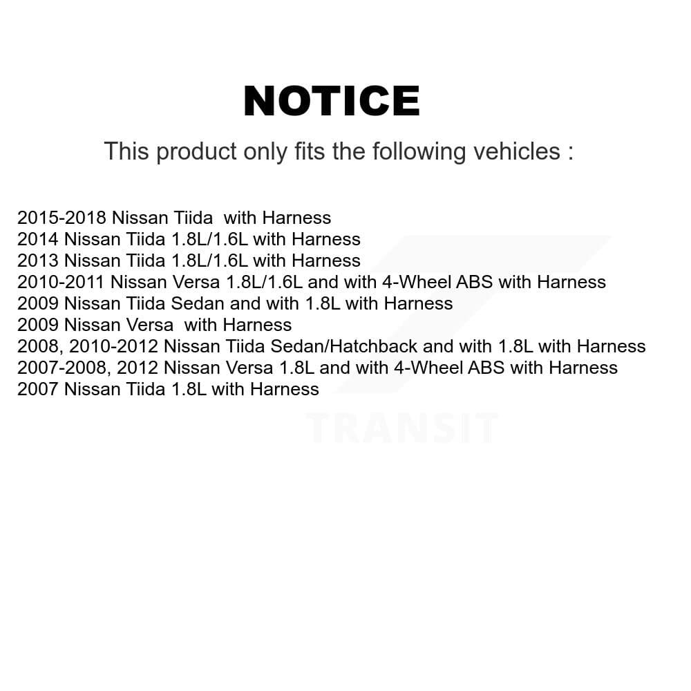 Mpulse - SEN-2ABS0728 - Rear Left ABS Wheel Speed Sensor image 2