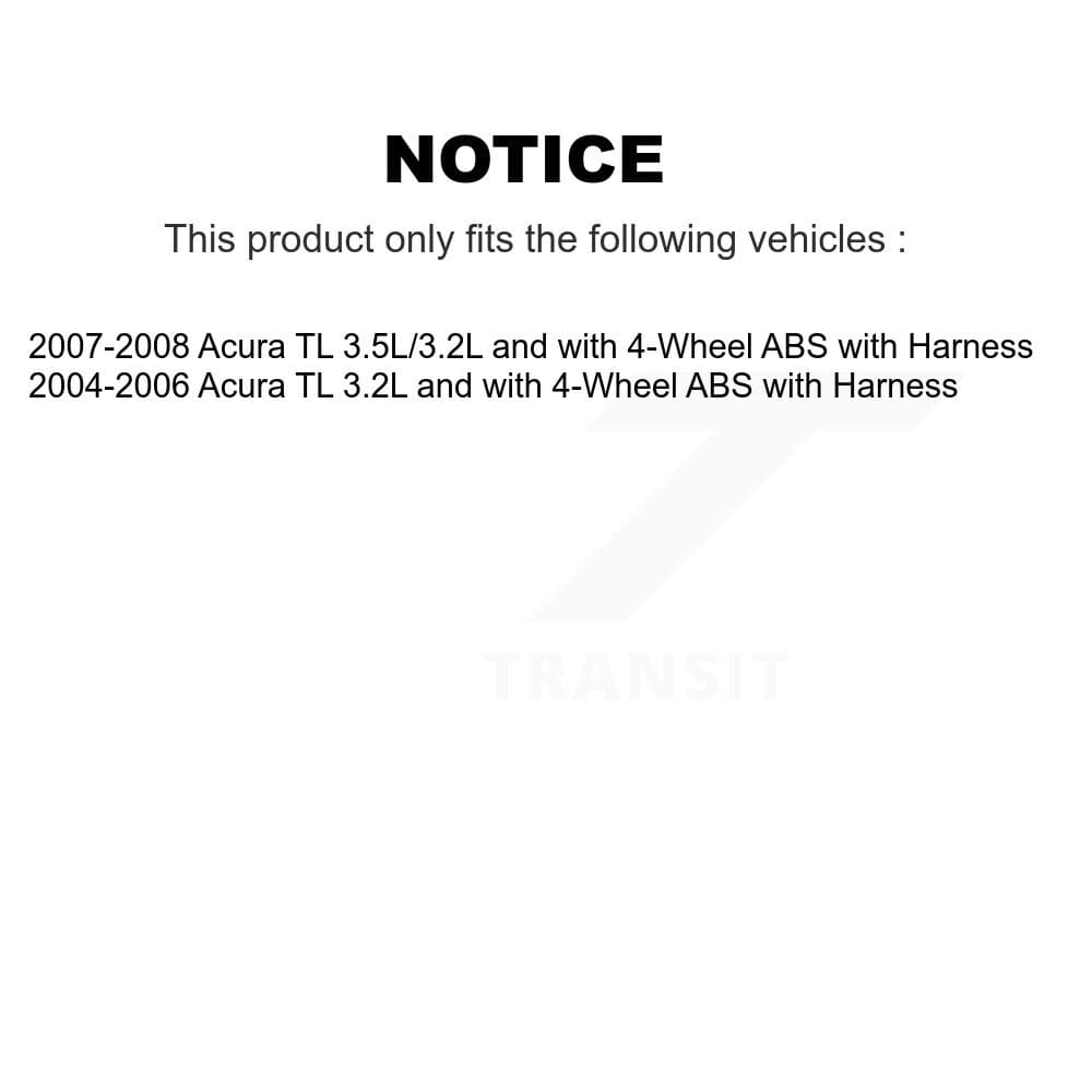 Mpulse - SEN-2ABS0779 - Rear Left ABS Wheel Speed Sensor image 2