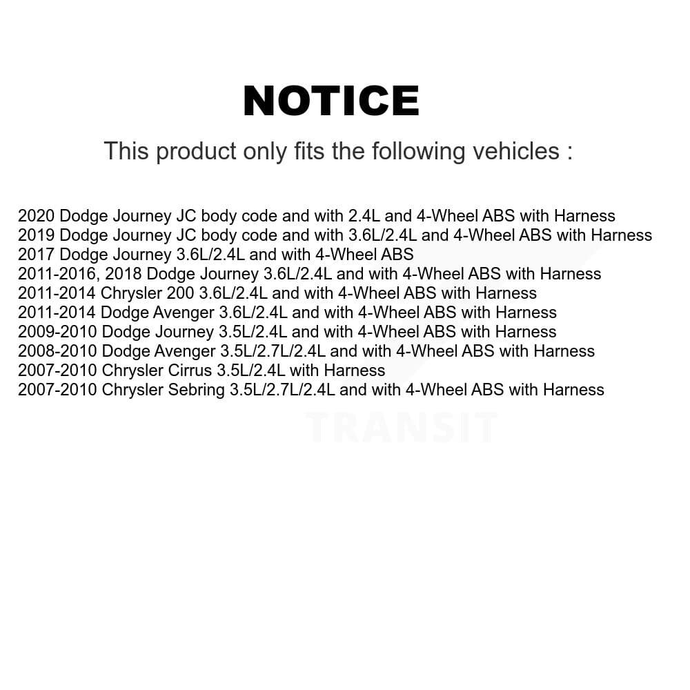 Mpulse - SEN-2ABS0809 - Front Right ABS Wheel Speed Sensor image 2