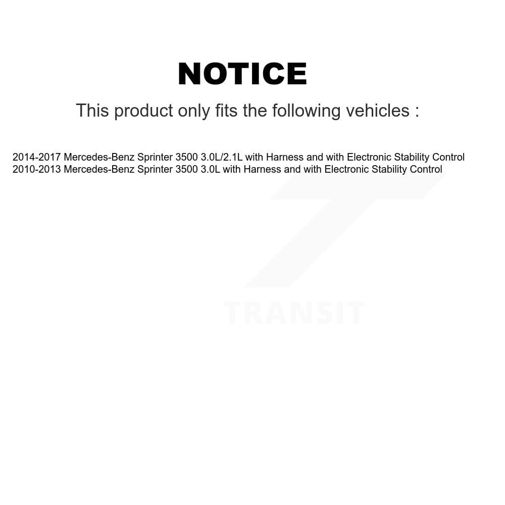 Mpulse - SEN-2ABS0848 - Rear Left ABS Wheel Speed Sensor image 2