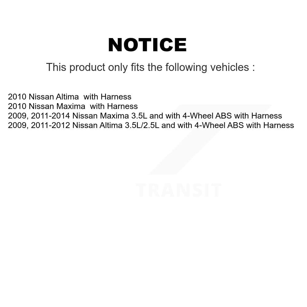 Mpulse - SEN-2ABS0852 - Rear Left ABS Wheel Speed Sensor image 2