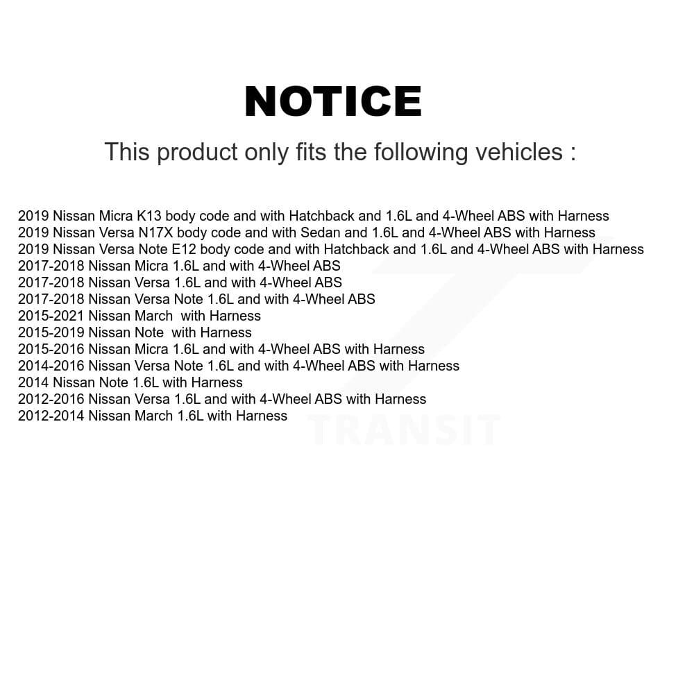 Mpulse - SEN-2ABS0857 - Rear Right ABS Wheel Speed Sensor image 2
