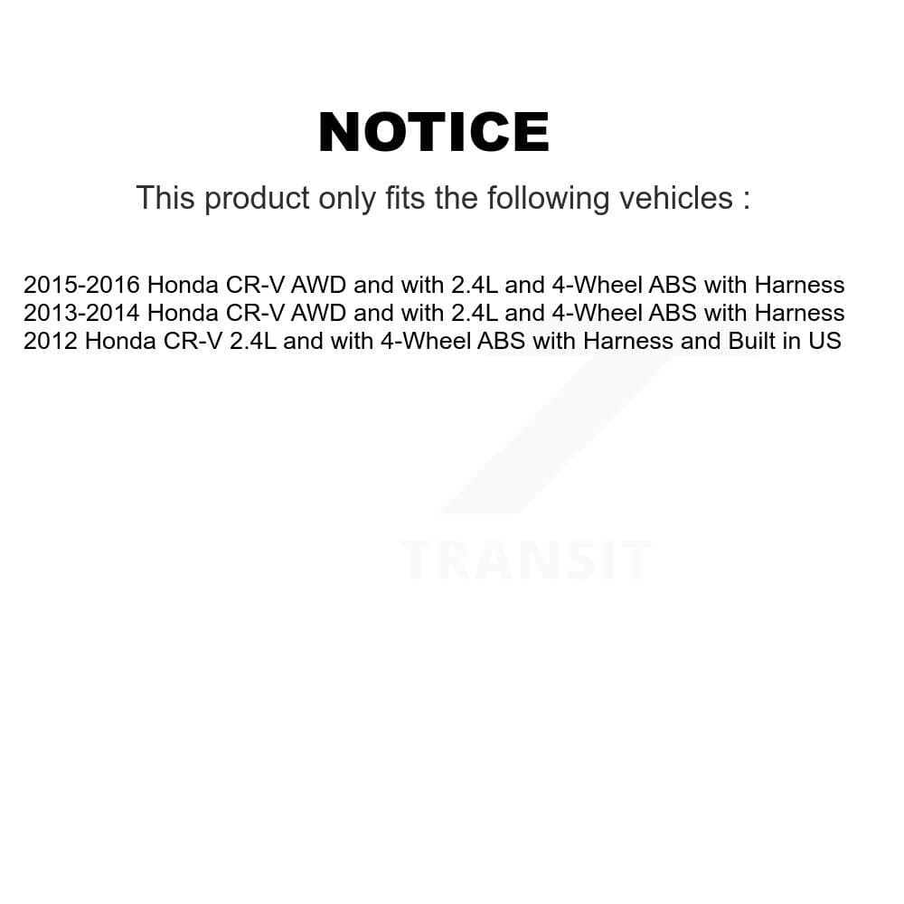 Mpulse - SEN-2ABS0864 - Rear Left ABS Wheel Speed Sensor image 2