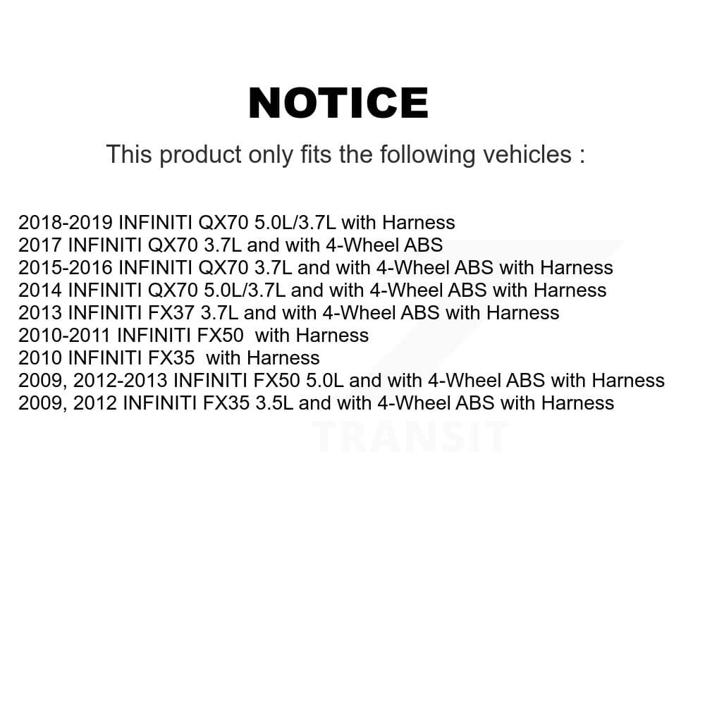 Mpulse - SEN-2ABS0906 - Rear Left ABS Wheel Speed Sensor image 2