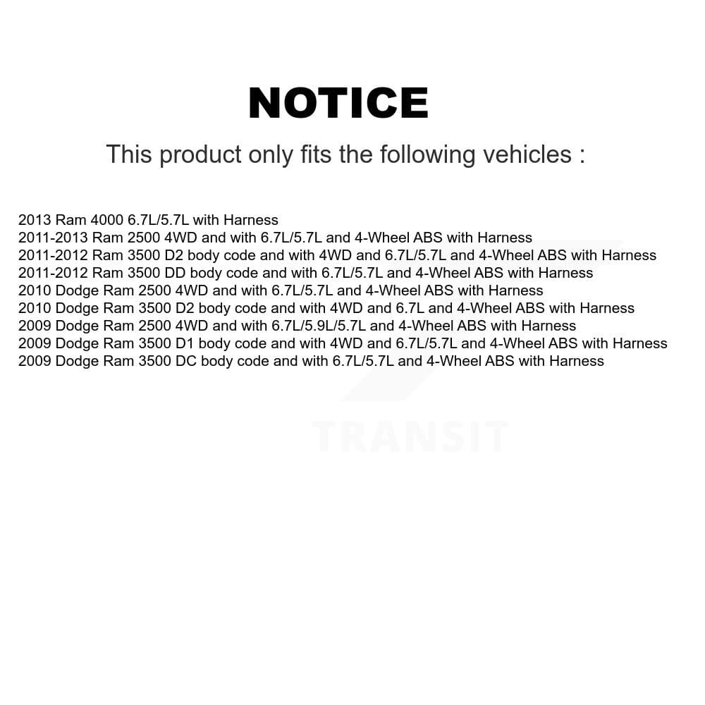 Mpulse - SEN-2ABS0944 - Front ABS Wheel Speed Sensor image 2
