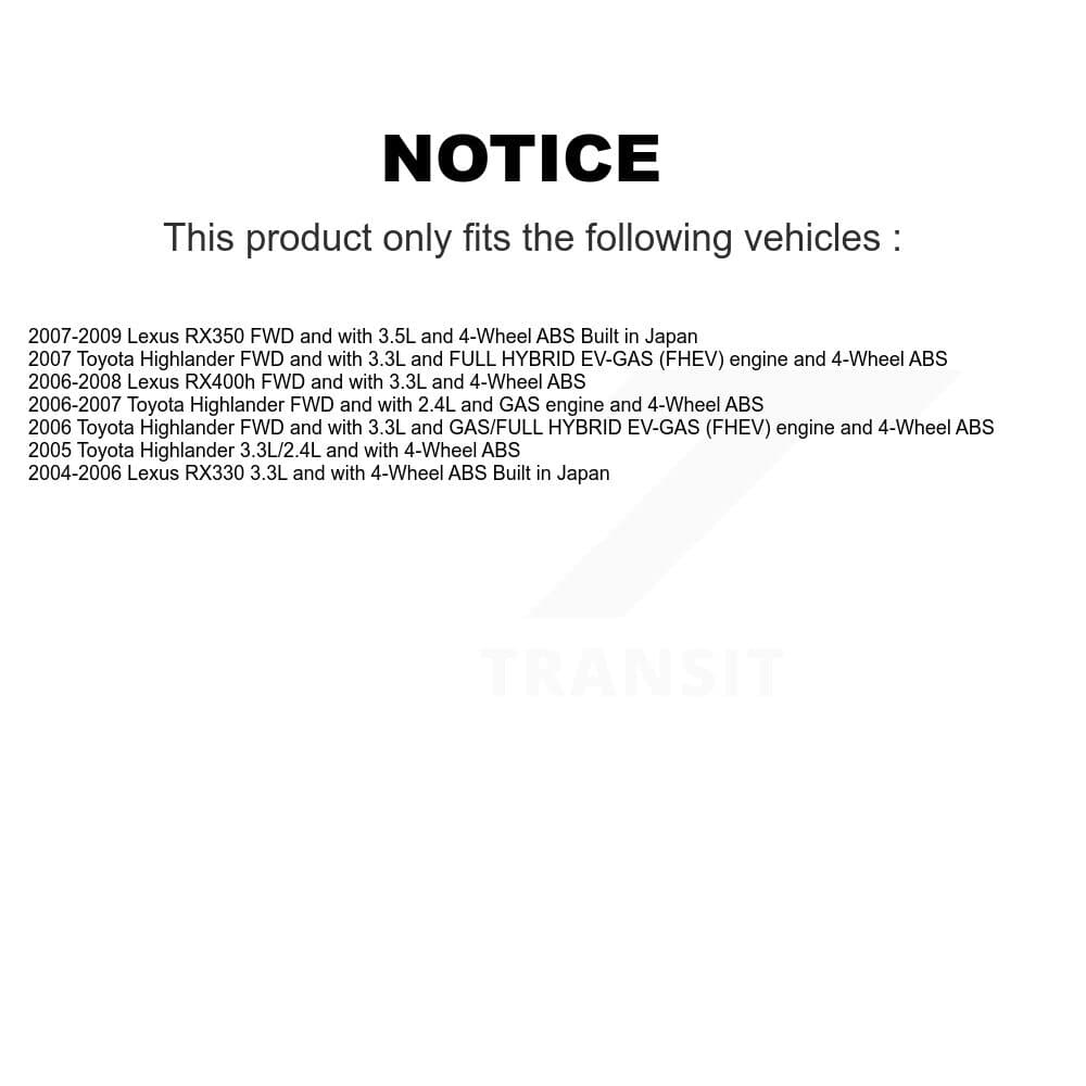 Mpulse - SEN-2ABS0953 - Rear Right ABS Wheel Speed Sensor Wiring Harness image 2