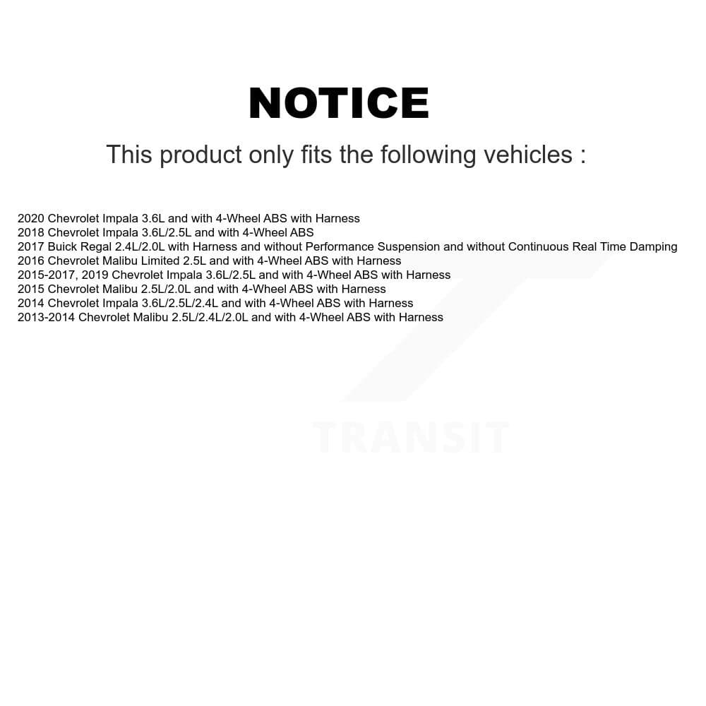 Mpulse - SEN-2ABS0997 - Front ABS Wheel Speed Sensor image 2