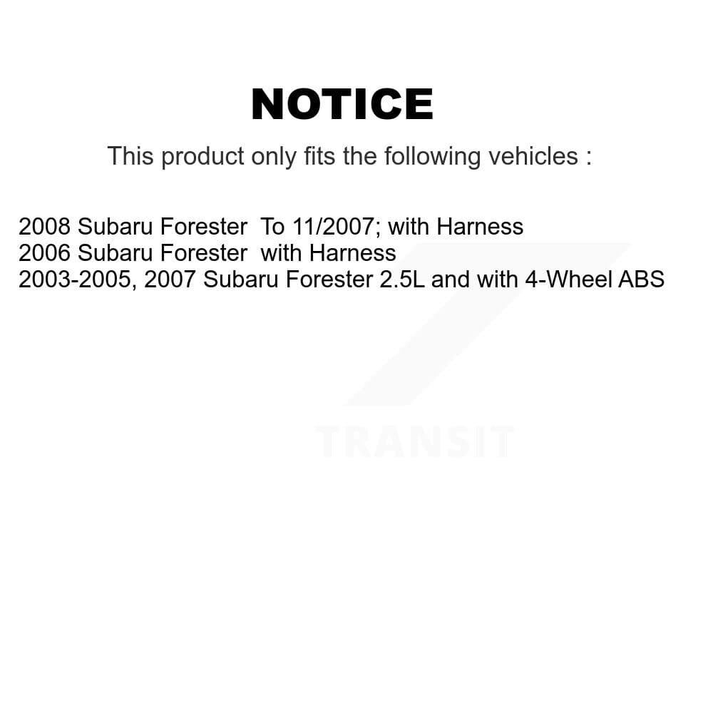 Mpulse - SEN-2ABS1108 - Rear Left ABS Wheel Speed Sensor image 2