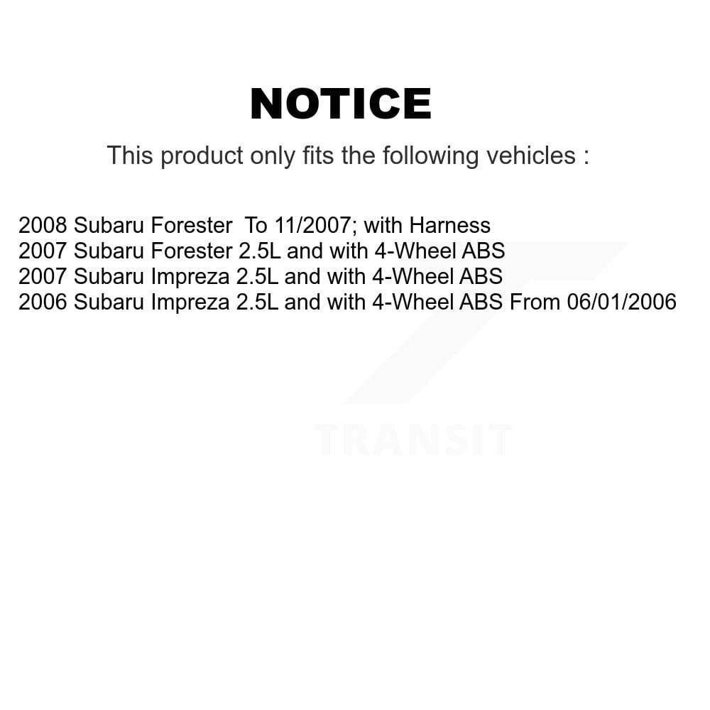 Mpulse - SEN-2ABS1113 - Front Right ABS Wheel Speed Sensor image 2