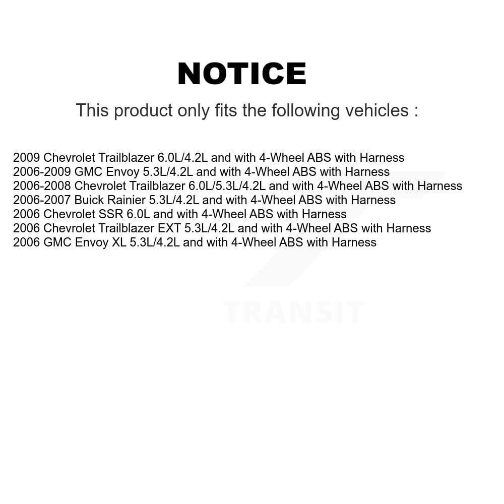 Mpulse - SEN-2ABS1166 - Rear ABS Wheel Speed Sensor image 2