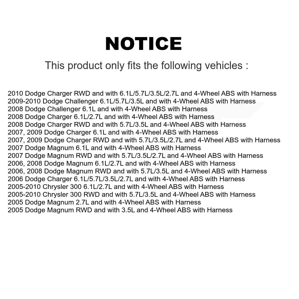 Mpulse - SEN-2ABS1279 - Front ABS Wheel Speed Sensor image 2