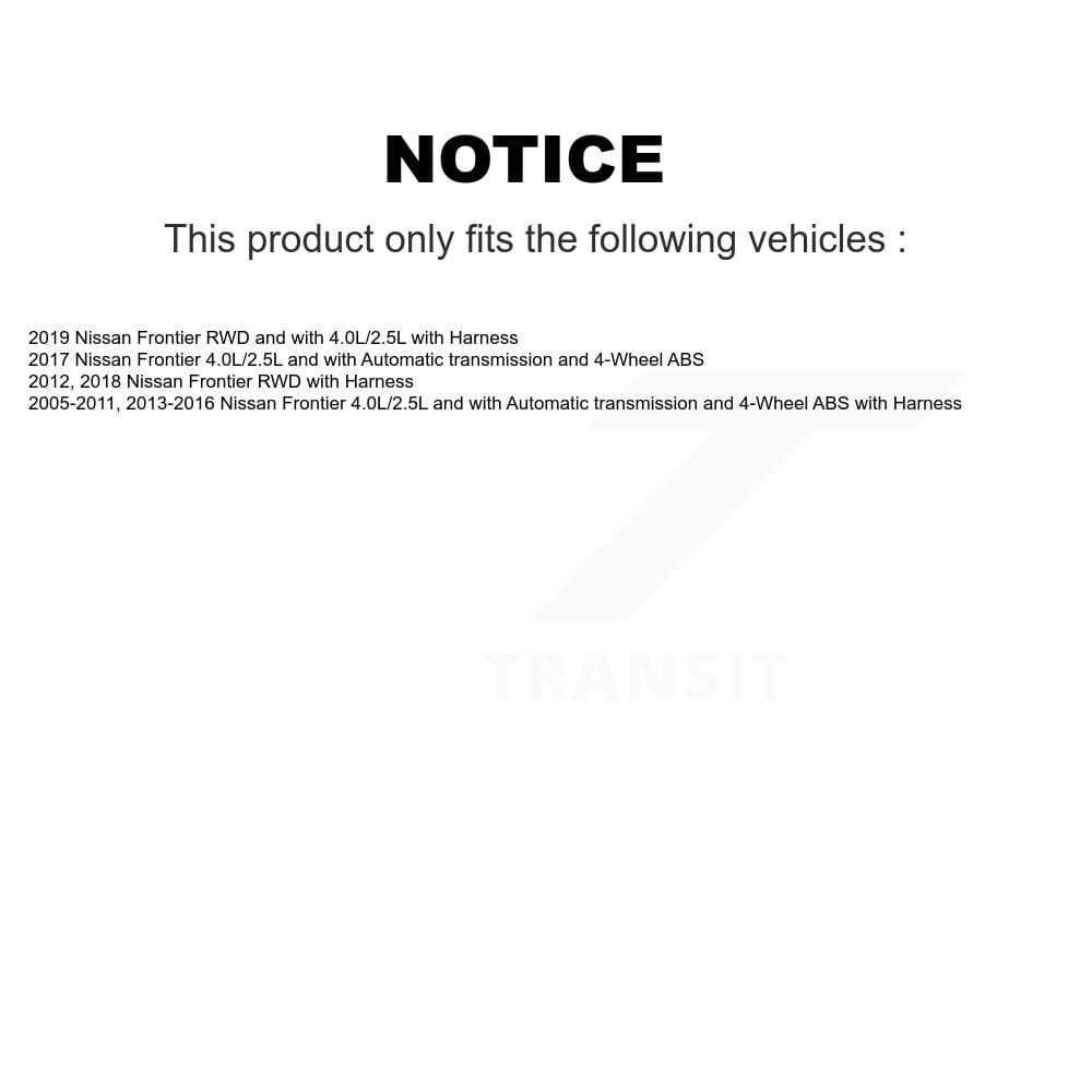 Mpulse - SEN-2ABS1383 - Rear Right ABS Wheel Speed Sensor image 2