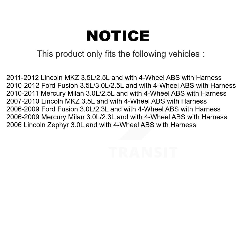 Mpulse - SEN-2ABS1419 - Front Left ABS Wheel Speed Sensor image 2