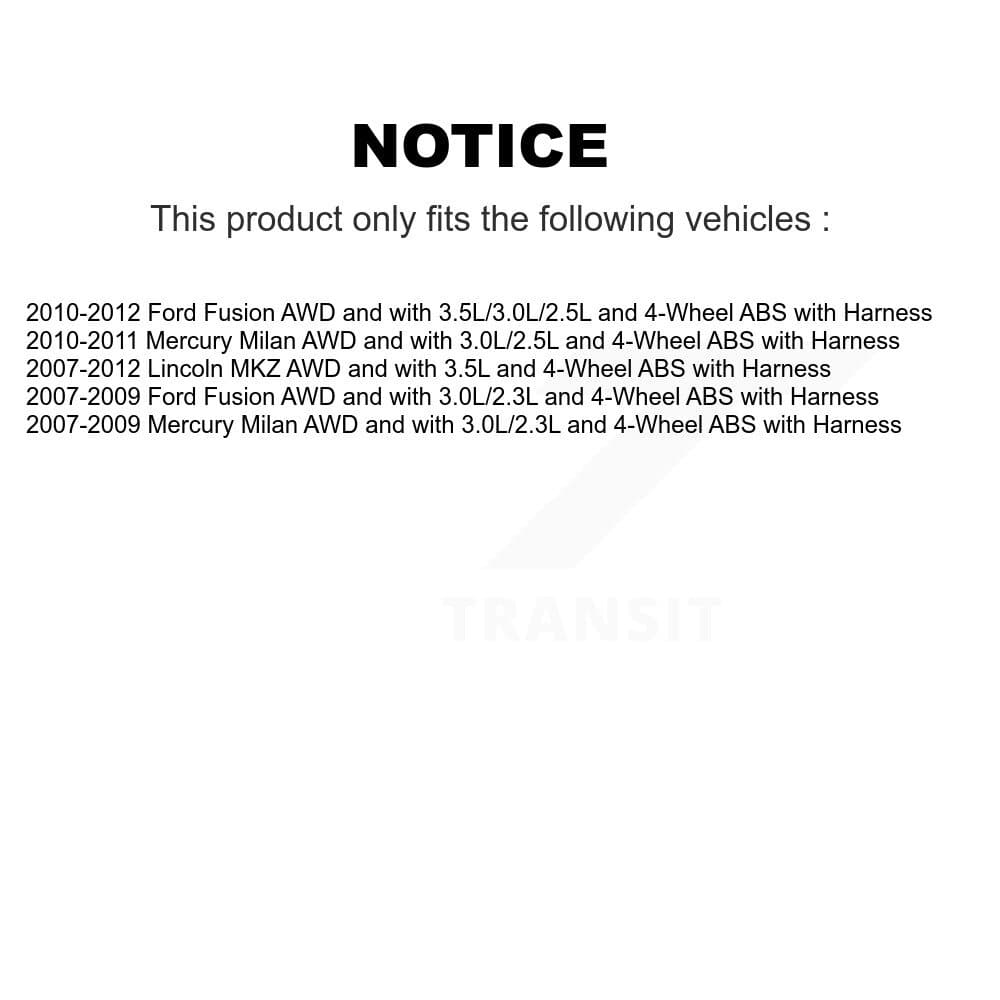 Mpulse - SEN-2ABS1424 - Rear Left ABS Wheel Speed Sensor image 2