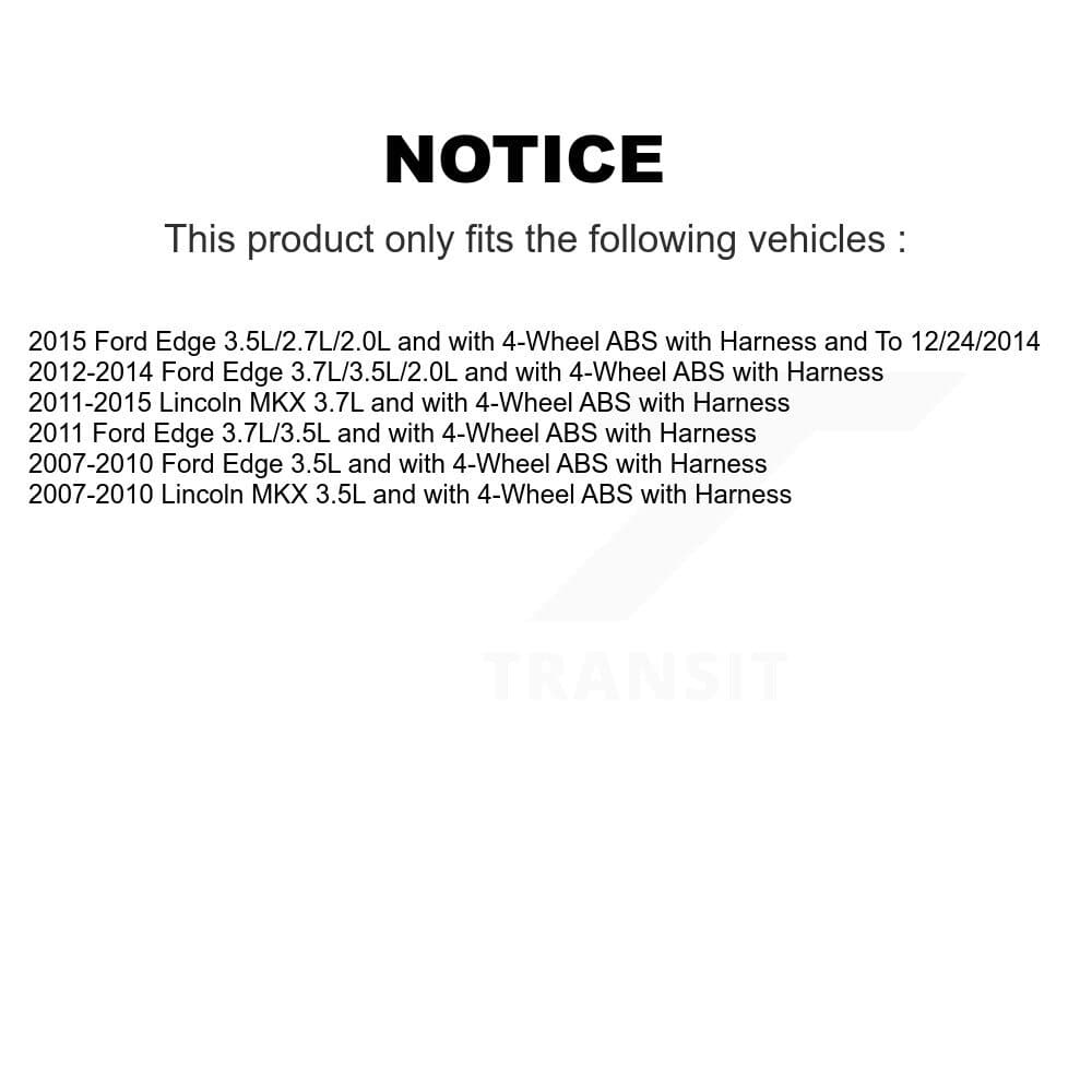 Mpulse - SEN-2ABS1435 - Front Left ABS Wheel Speed Sensor image 2