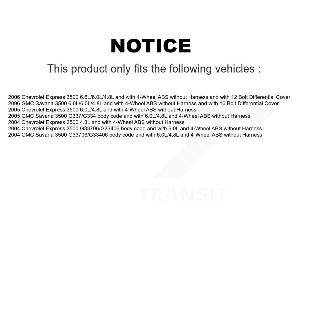 Mpulse - SEN-2ABS1548 - Rear ABS Wheel Speed Sensor image 2