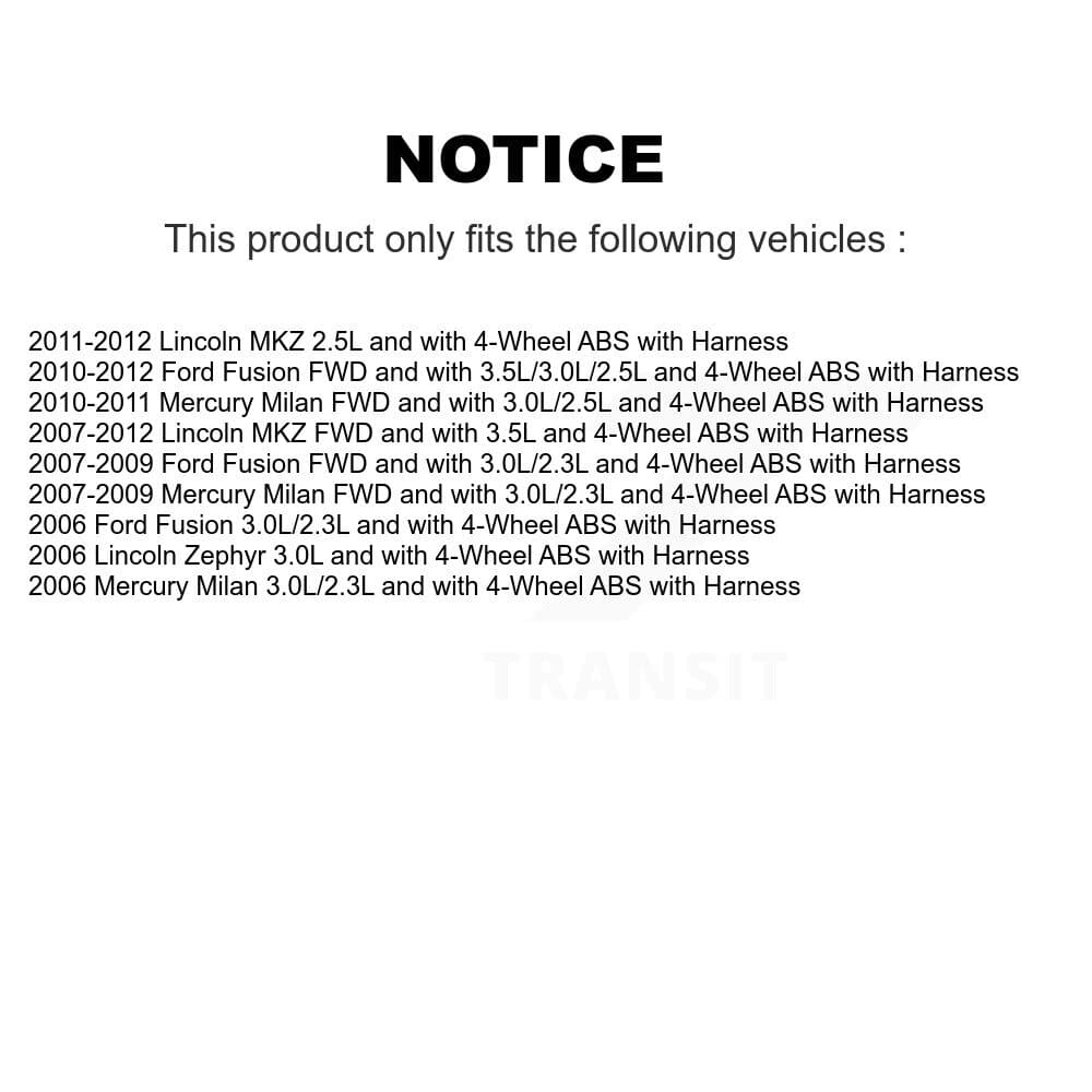 Mpulse - SEN-2ABS1562 - Rear Left ABS Wheel Speed Sensor image 2
