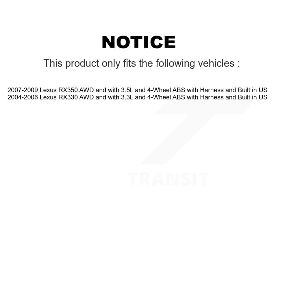 Mpulse - SEN-2ABS1663 - Rear Right ABS Wheel Speed Sensor image 2