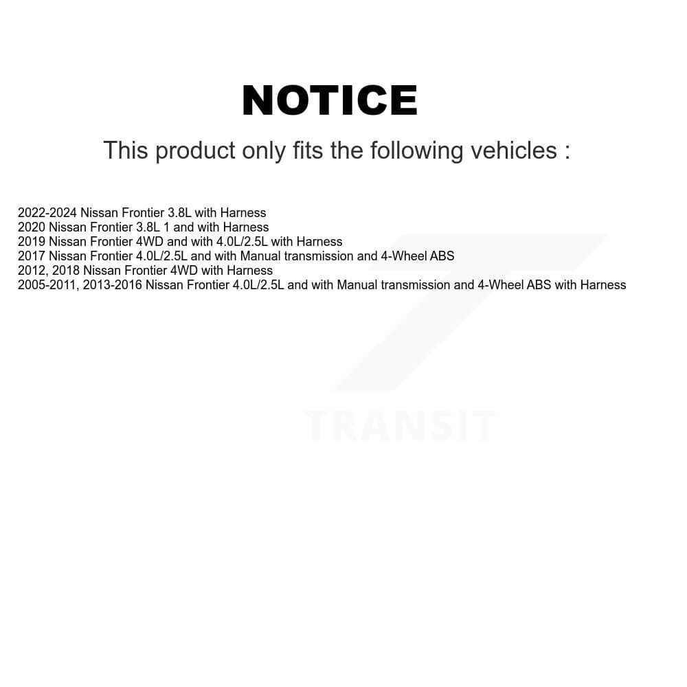 Mpulse - SEN-2ABS1802 - Rear Left ABS Wheel Speed Sensor image 2