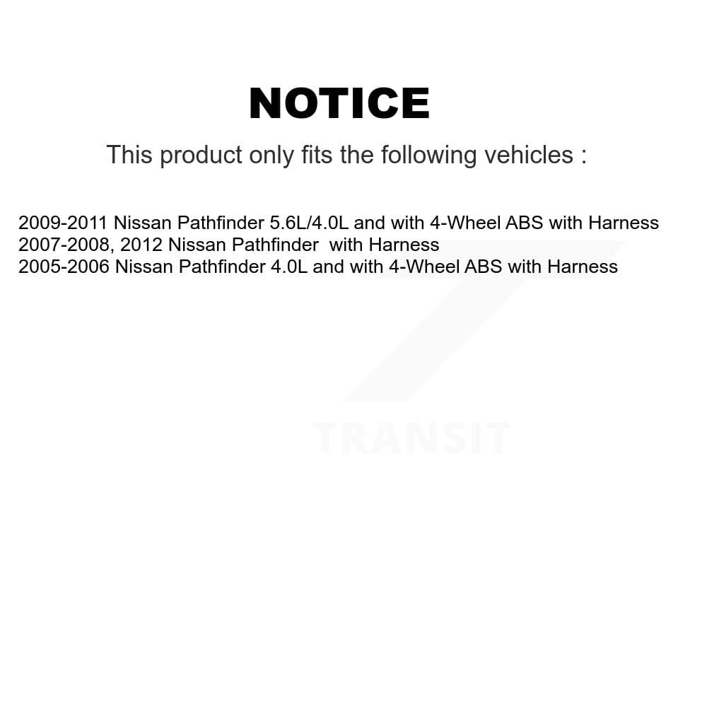 Mpulse - SEN-2ABS1810 - Rear ABS Wheel Speed Sensor image 2
