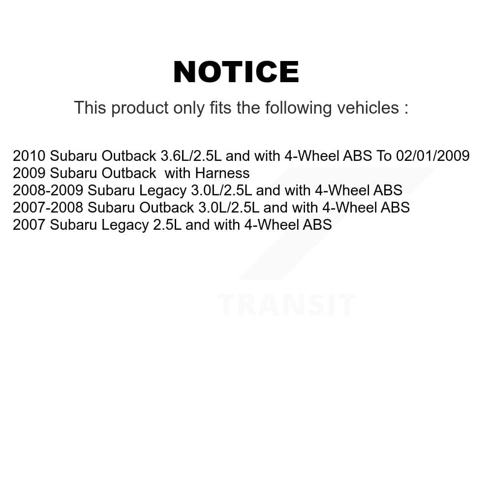 Mpulse - SEN-2ABS1836 - Front Right ABS Wheel Speed Sensor image 2