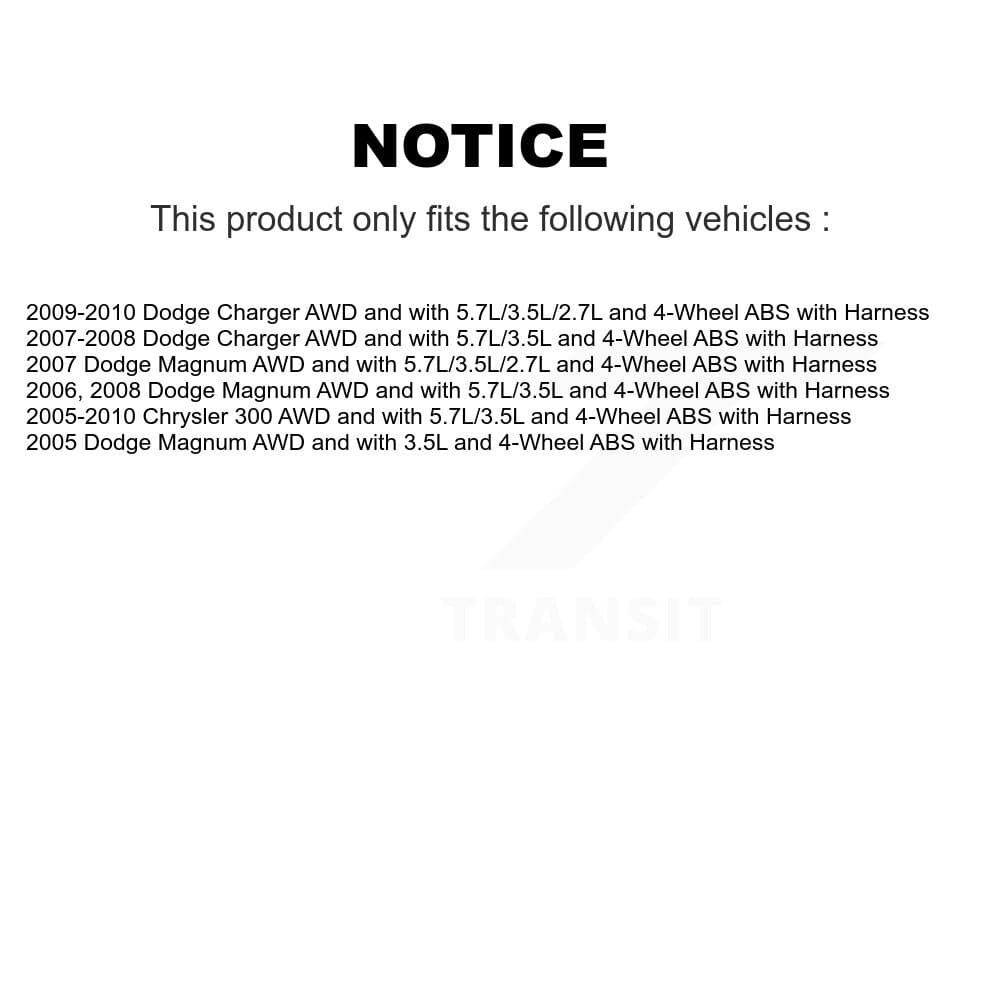 Mpulse - SEN-2ABS2118 - Front ABS Wheel Speed Sensor image 2