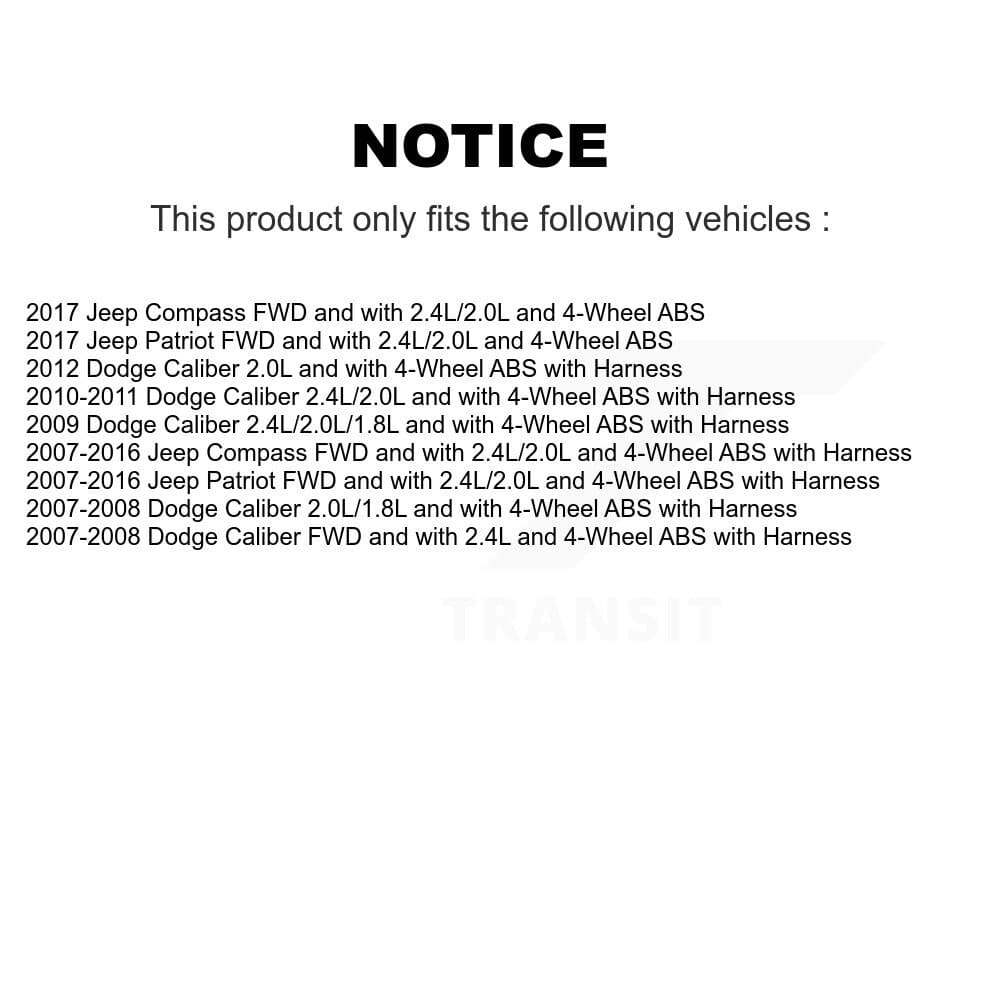 Mpulse - SEN-2ABS2286 - Rear Right ABS Wheel Speed Sensor image 2