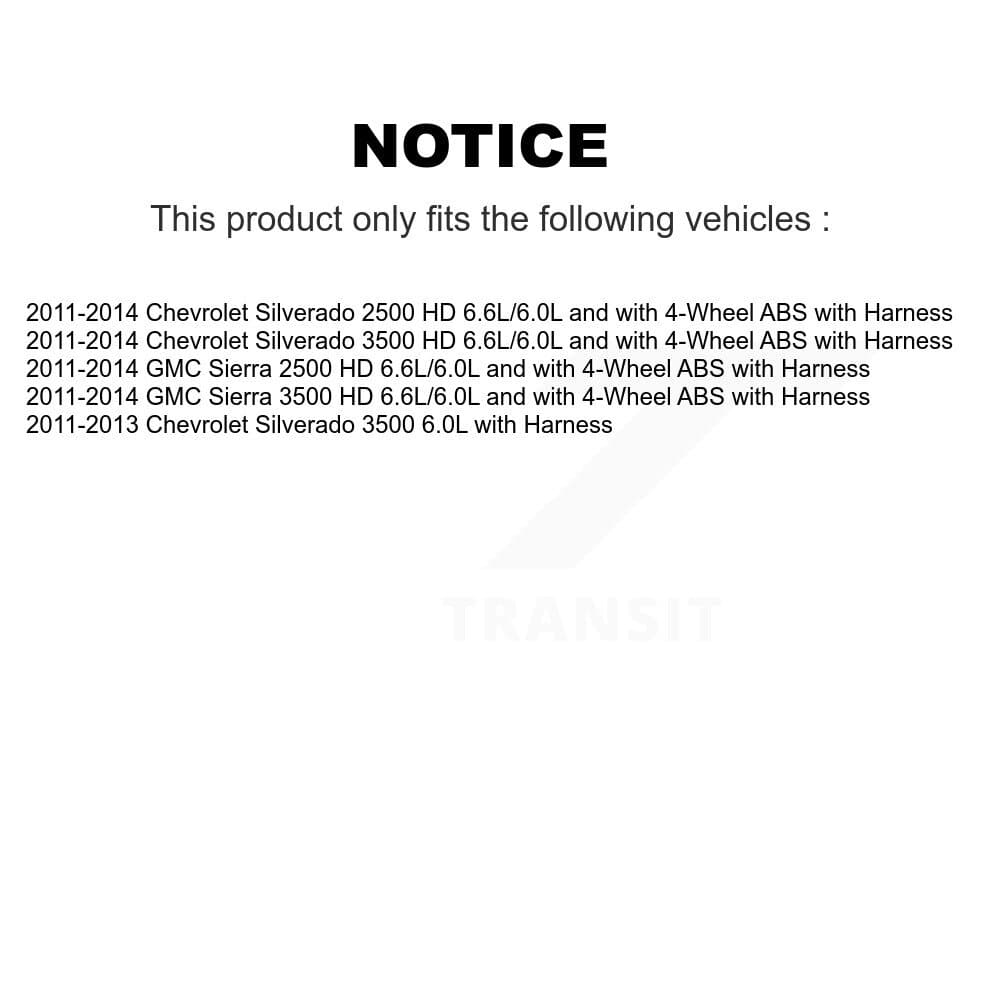 Mpulse - SEN-2ABS2398 - Rear ABS Wheel Speed Sensor image 2