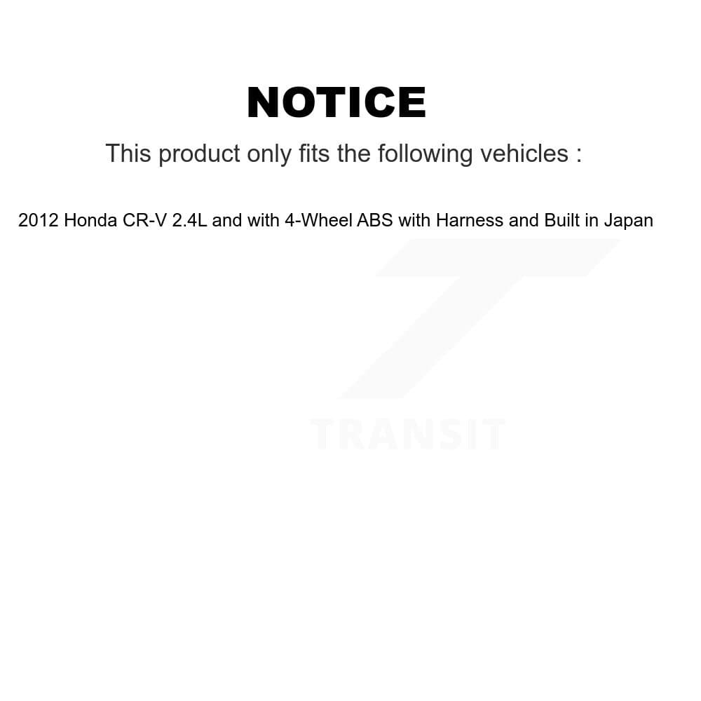 Mpulse - SEN-2ABS2418 - Rear Left ABS Wheel Speed Sensor image 2