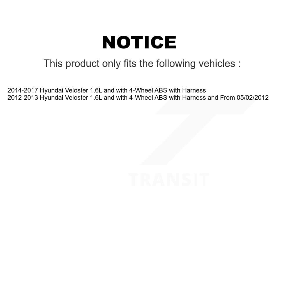 Mpulse - SEN-2ABS2422 - Front Left ABS Wheel Speed Sensor image 2