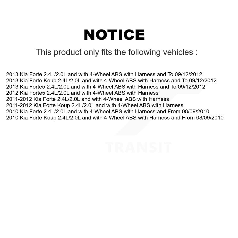 Mpulse - SEN-2ABS2432 - Rear Right ABS Wheel Speed Sensor image 2