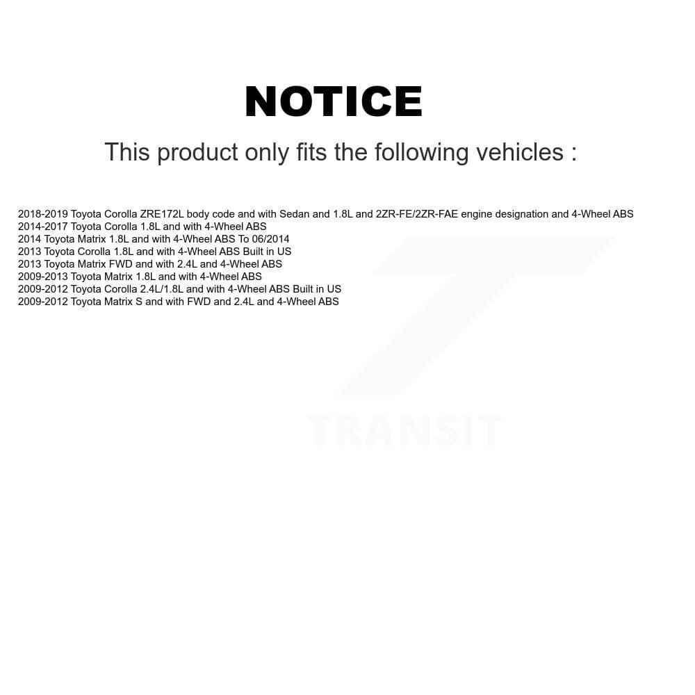 Mpulse - SEN-2ABS2479 - Rear Right ABS Wheel Speed Sensor Wiring Harness image 2