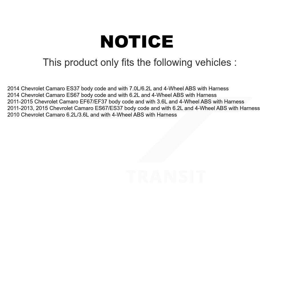 Mpulse - SEN-2ABS2534 - Front ABS Wheel Speed Sensor image 2