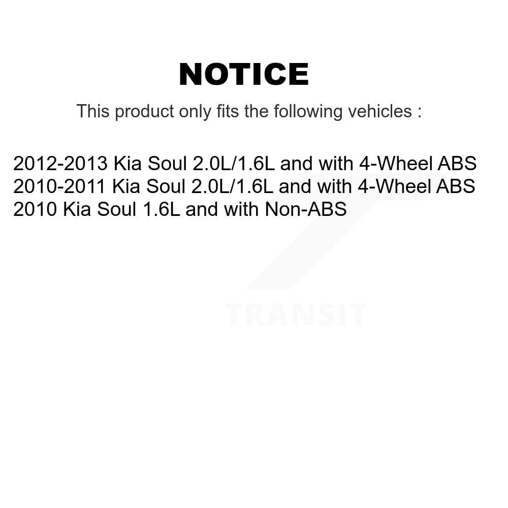Mpulse - SEN-2ABS2611 - Rear Right ABS Wheel Speed Sensor Wiring Harness image 2