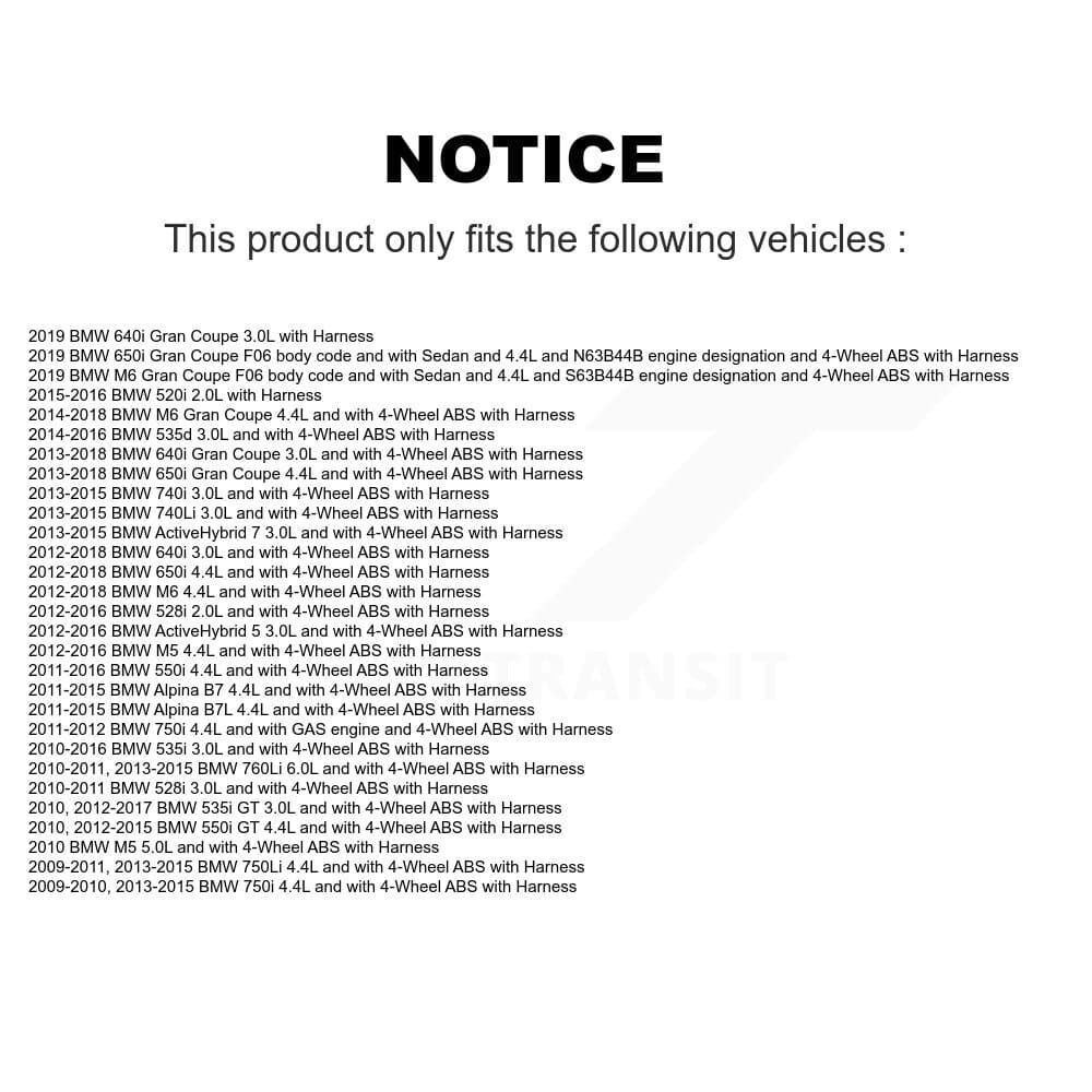 Mpulse - SEN-2ABS2614 - Front ABS Wheel Speed Sensor image 2
