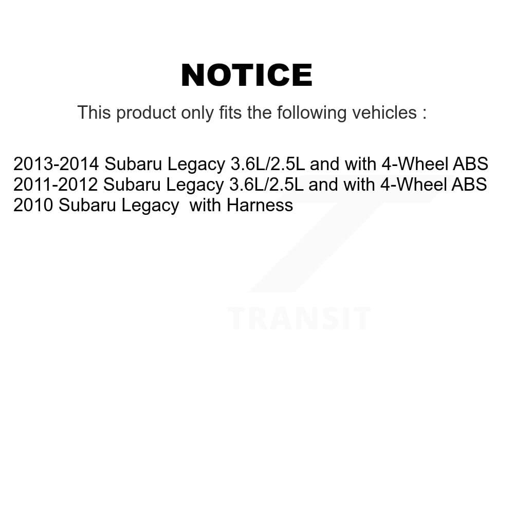 Mpulse - SEN-2ABS2637 - Rear Right ABS Wheel Speed Sensor image 2