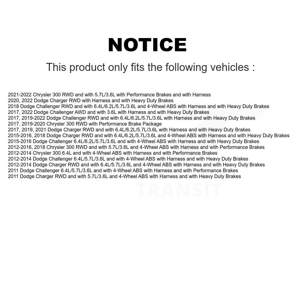 Mpulse - SEN-2ABS2663 - Rear Right ABS Wheel Speed Sensor image 2